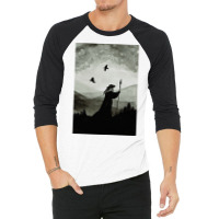 Odin Huginn And Muninn  Boy Funny 3/4 Sleeve Shirt | Artistshot