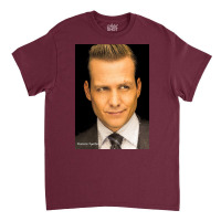 Harvey Specter Suits Classic Painting Poster Poster Blue (1) Classic T-shirt | Artistshot