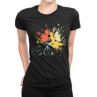 Stargazing T  Shirt S T A R G A Z I N G I N K S P L A S H T  Shirt Ladies Fitted T-shirt | Artistshot