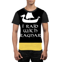 I Raid With Ragnar  Retro Cute Graphic T-shirt | Artistshot