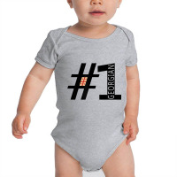 Number One Georgian, Georgian T Shirt Baby Bodysuit | Artistshot