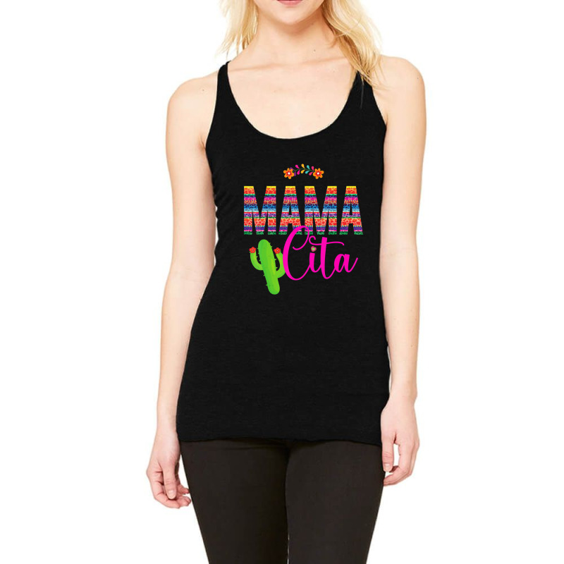 Limited Edition Mamacita Cinco De Mayo 5 De Mayo Cactus Fiesta Women Racerback Tank by behindcedar22 | Artistshot