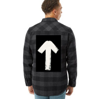 Runes Elder Futhark 0017 Teiwaz Inverted  Funny Flannel Shirt | Artistshot