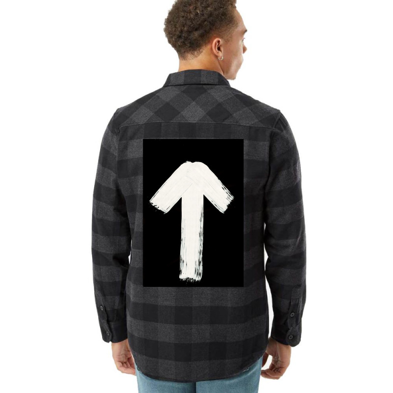 Runes Elder Futhark 0017 Teiwaz Inverted  Funny Flannel Shirt | Artistshot