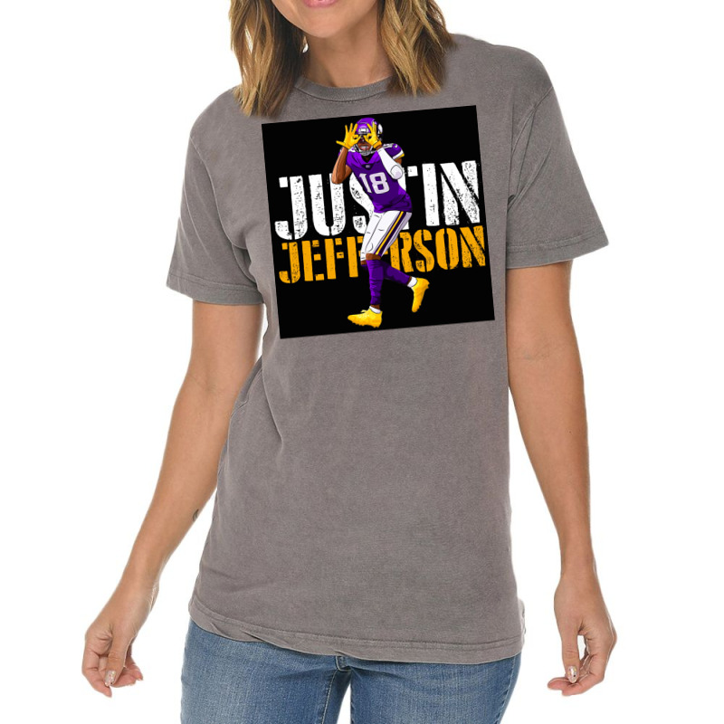 Justin Jefferson  Retro Summer Vintage T-shirt | Artistshot