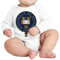 University Of Oxford Long Sleeve Baby Bodysuit | Artistshot