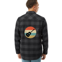 Retro Vintage Acoustic Guitar Flannel Shirt | Artistshot