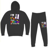 Eleven 11yr 11th Birthday Happy Birthday Boy 11 Years Old Hoodie & Jogger Set | Artistshot