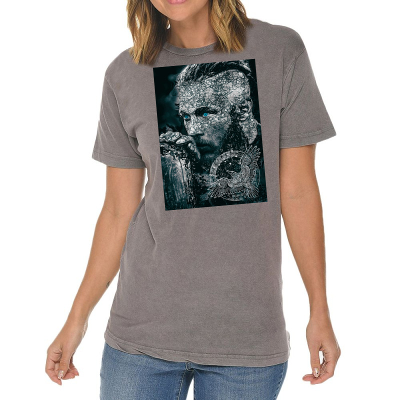 King Ragnar Lothbrok Vikings  Humor Cute Vintage T-shirt | Artistshot