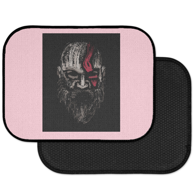 The Warrior Of Gods  Summer Hippie Rear Car Mat | Artistshot