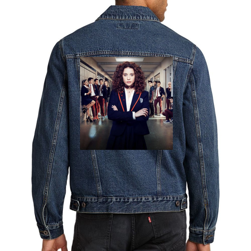 Lite Poster Girl (1) Men Denim Jacket | Artistshot