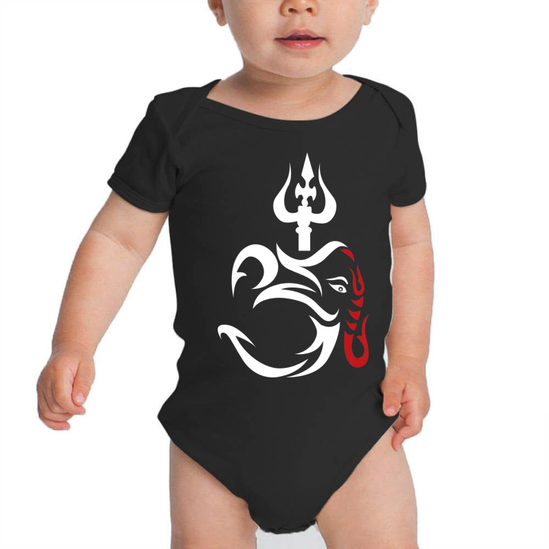 Limited Edition Om-ganesha And Lord Shiva Divine Trident Trishul Baby Bodysuit by yumgaugeteuda | Artistshot