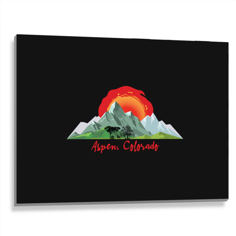 Aspen Colorado-ooqlx Metal Print Horizontal | Artistshot