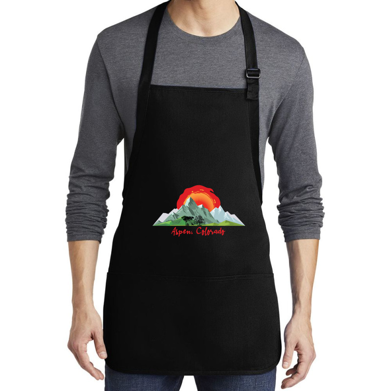 Aspen Colorado-ooqlx Medium-length Apron | Artistshot