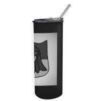 B&w House Of The Eagle Skinny Tumbler | Artistshot