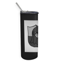 B&w House Of The Eagle Skinny Tumbler | Artistshot