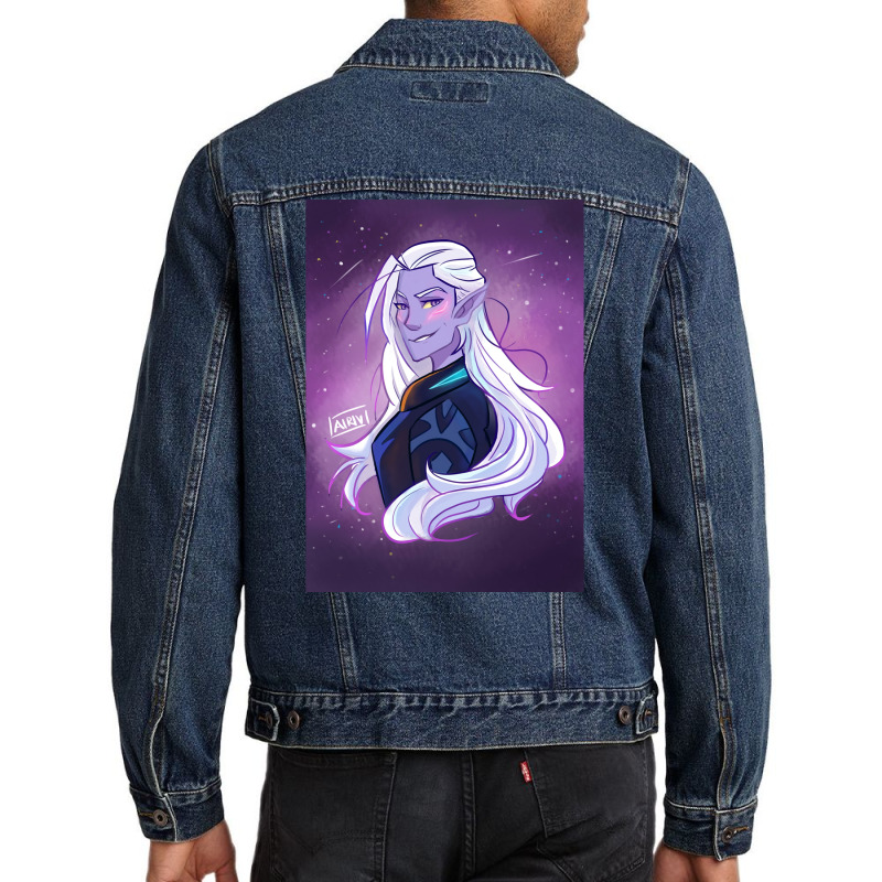 Lotor Poster Nature (1) Men Denim Jacket | Artistshot