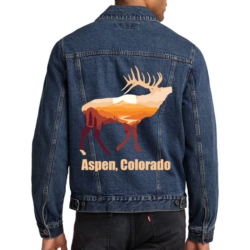 Aspen Colorado-ywrpp Men Denim Jacket | Artistshot