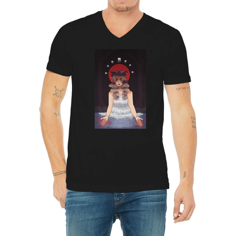 Sharp Objects Amma Crellin Persephone Poster Girl (1) V-neck Tee | Artistshot