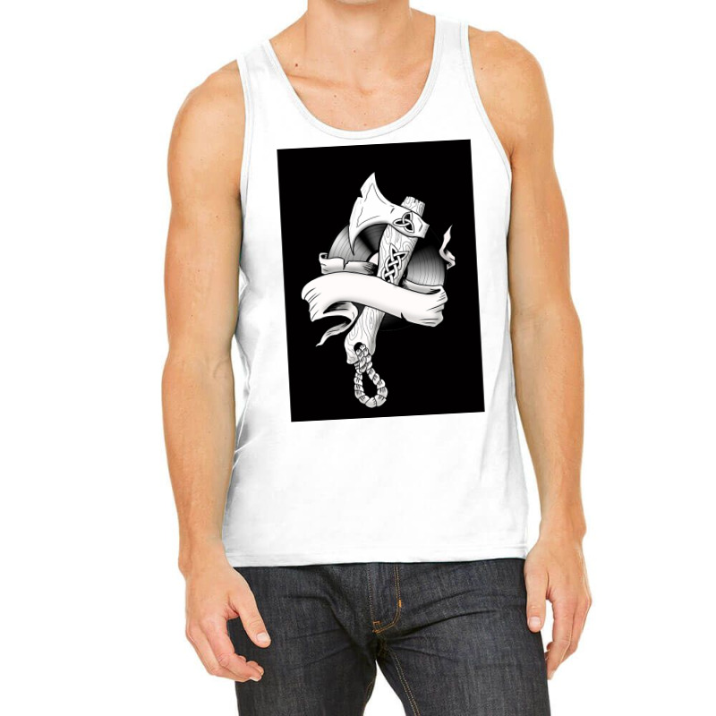 Viking Ax Music  Aesthetic Cute Tank Top | Artistshot