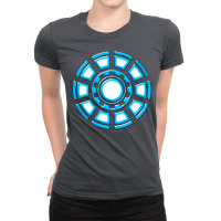 Arc Reactor Ladies Fitted T-shirt | Artistshot