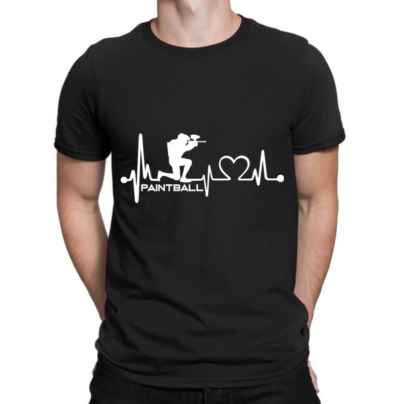 Paintball Is My Heartbeat T-shirt | Artistshot