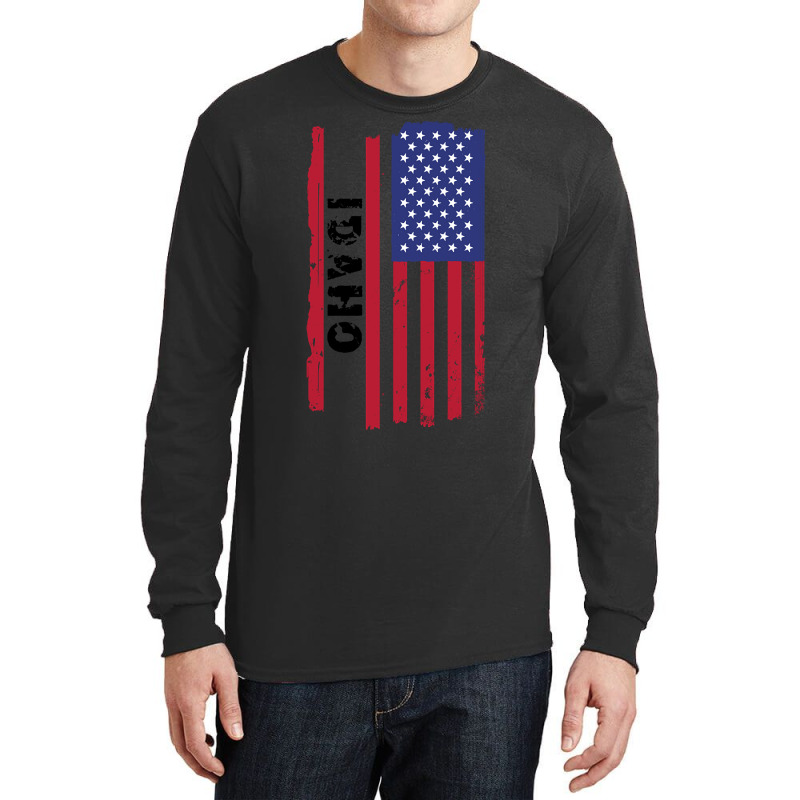 Awesome Idaho Usa United States America American Flag For A Birthday O Long Sleeve Shirts | Artistshot