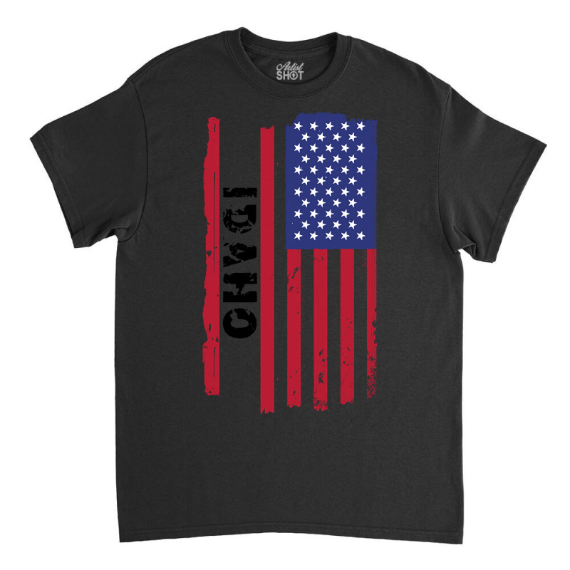 Awesome Idaho Usa United States America American Flag For A Birthday O Classic T-shirt | Artistshot