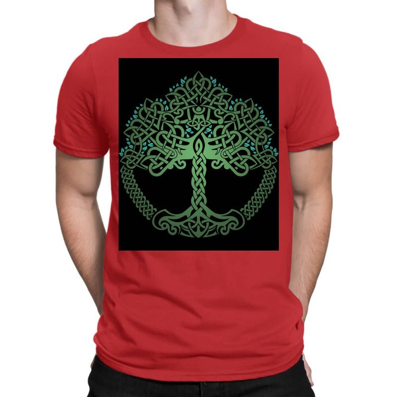 Viking Celtic Knotwork Tree Of Life  Love Girl T-shirt | Artistshot