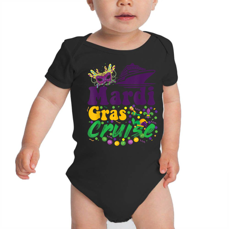 Mardi Gras Cruise Cruising Mask Cruise Ship Mardi Gras Costu T Shirt Baby Bodysuit | Artistshot