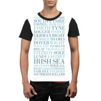 Shipping Forecast As Heard Of Radio 4  Retro Quote 80s Graphic T-shirt | Artistshot