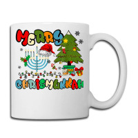 Merry Chrismukkah Hanukkah Jewish Chanukah Menorah Family T Shirt Coffee Mug | Artistshot