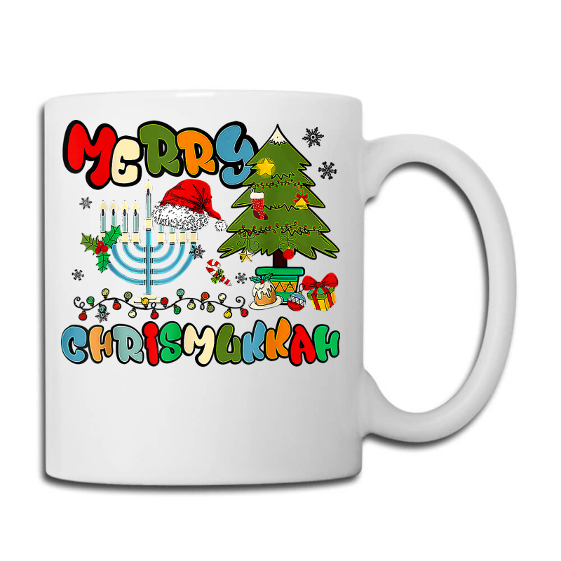 Merry Chrismukkah Hanukkah Jewish Chanukah Menorah Family T Shirt Coffee Mug | Artistshot