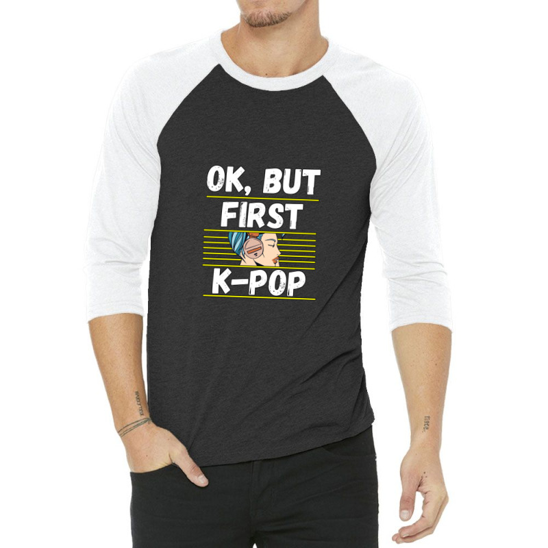 Kpop Music Fan Kpop Bias Lover 3/4 Sleeve Shirt | Artistshot