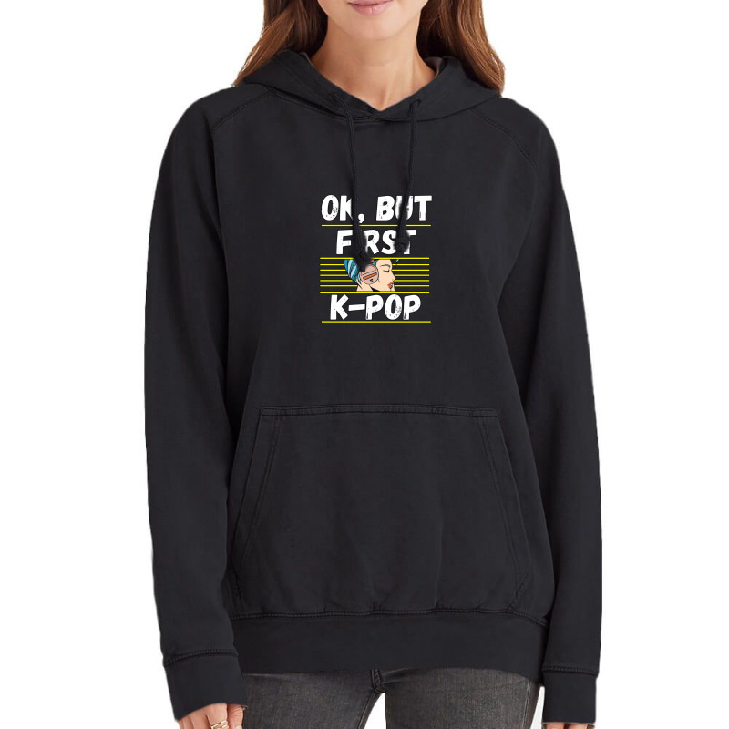 Kpop Music Fan Kpop Bias Lover Vintage Hoodie | Artistshot