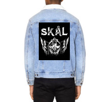 Skal Viking Drinking  Boy Unisex Sherpa-lined Denim Jacket | Artistshot