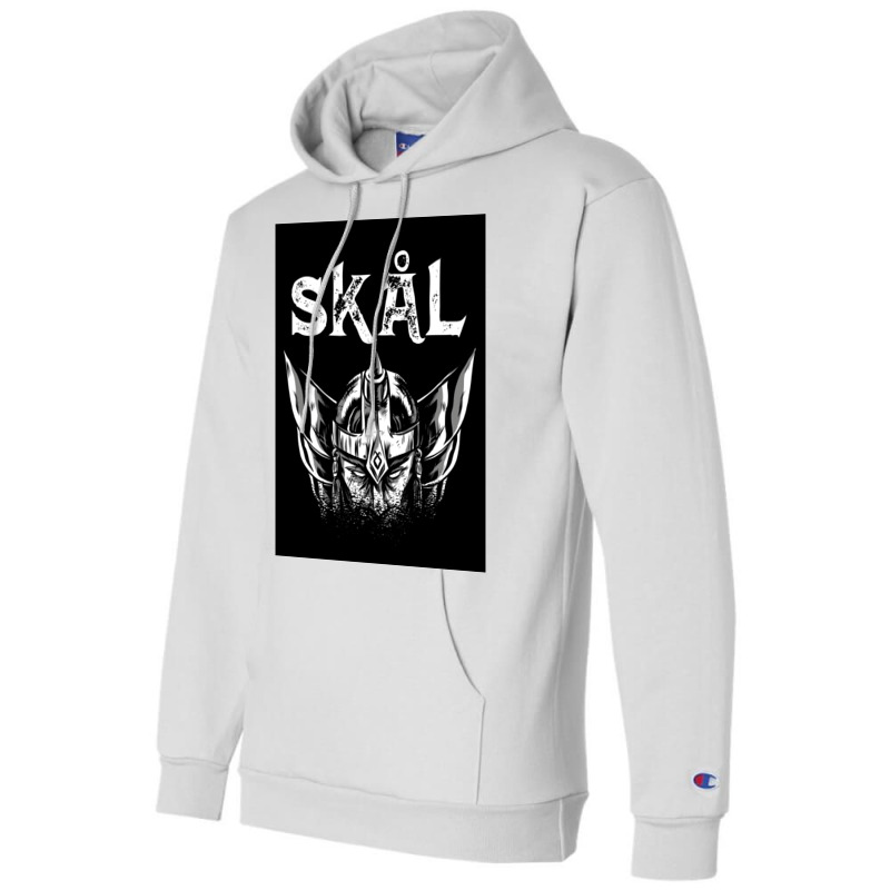 Skal Viking Drinking  Boy Champion Hoodie | Artistshot