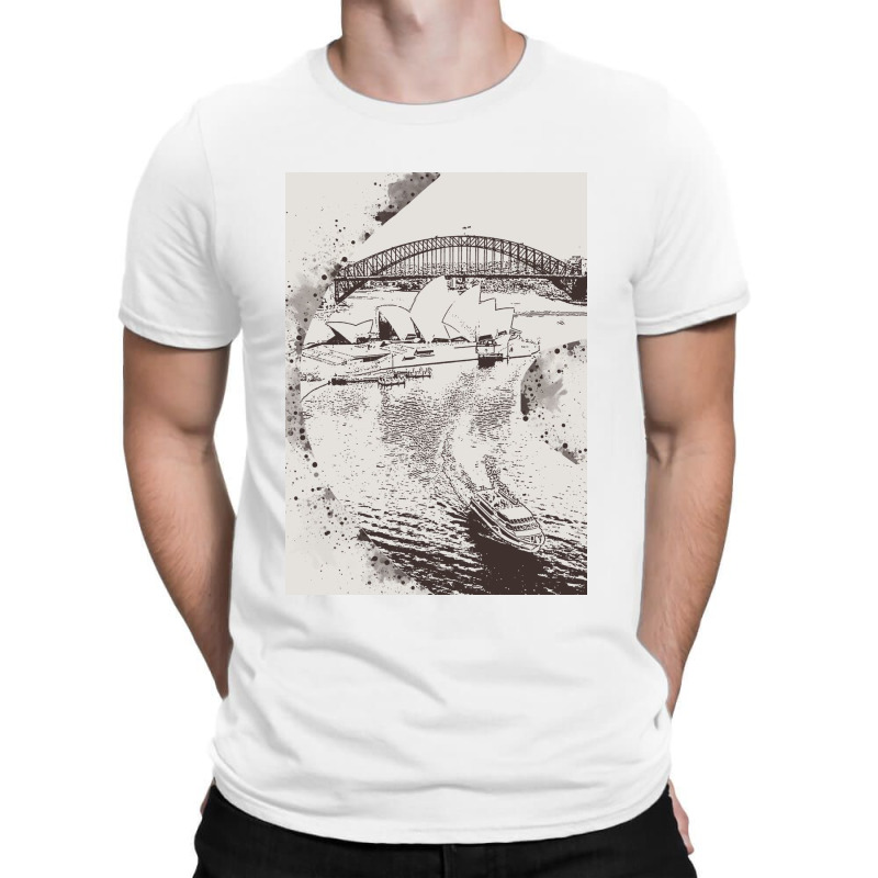 Sydney Landmark T-shirt | Artistshot