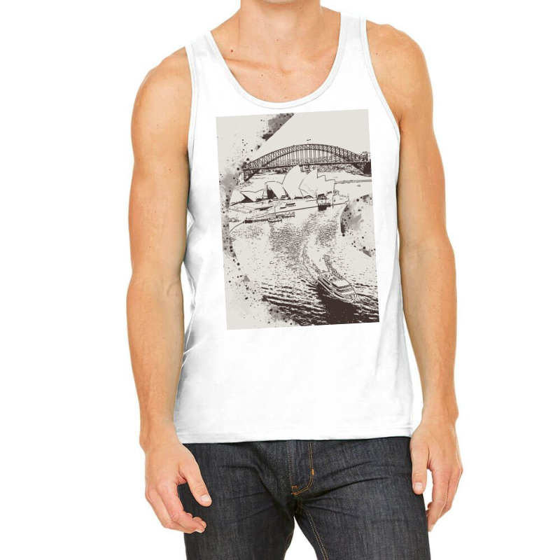 Sydney Landmark Tank Top | Artistshot