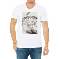 Sydney Landmark V-neck Tee | Artistshot