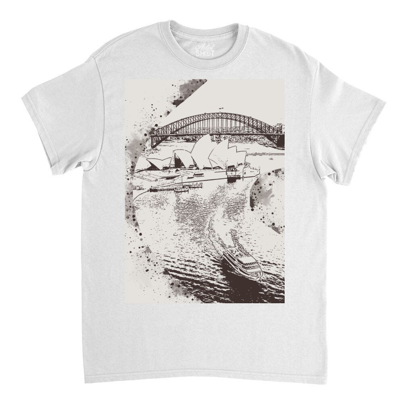 Sydney Landmark Classic T-shirt | Artistshot