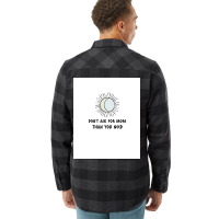 Viking Quote Moon In Sun  Blue Flannel Shirt | Artistshot