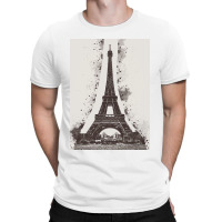 Paris Eiffel Landmark T-shirt | Artistshot