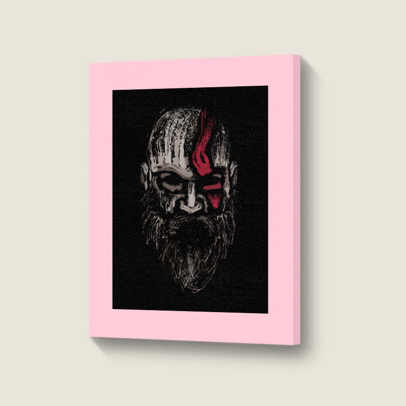 The Warrior Of Gods  Hippie Hipster Portrait Canvas Print | Artistshot