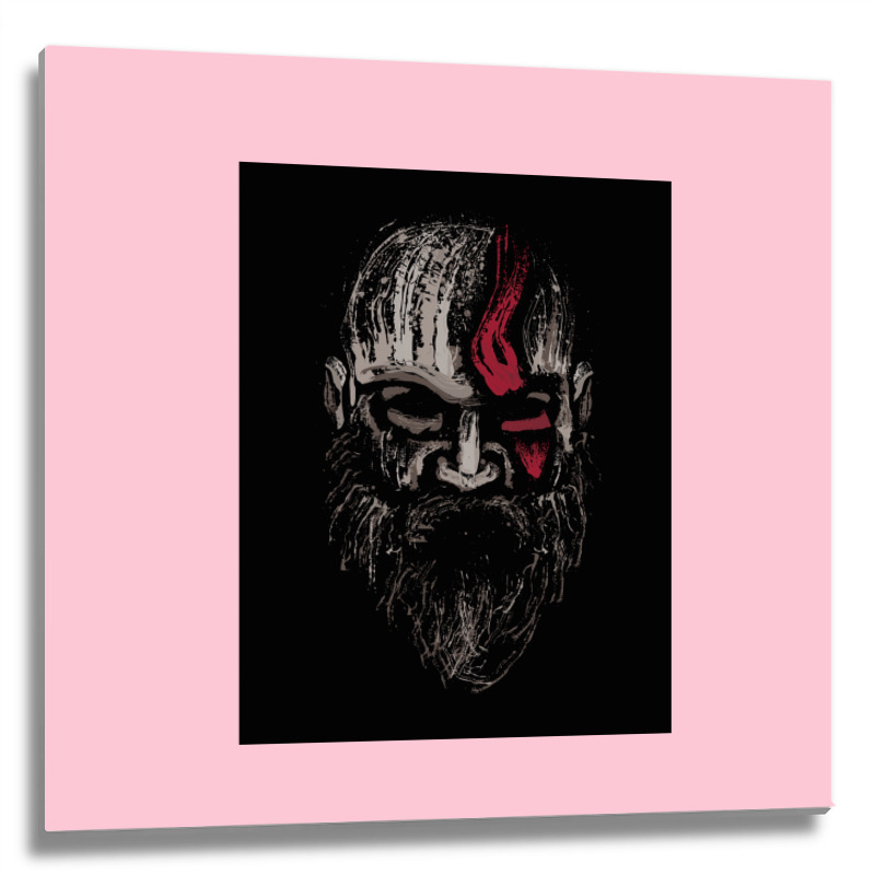 The Warrior Of Gods  Hippie Hipster Metal Print Square | Artistshot