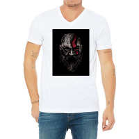 The Warrior Of Gods  Humor Summer Red V-neck Tee | Artistshot