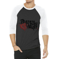 State Of Love And Trust Classic 3/4 Sleeve Shirt | Artistshot