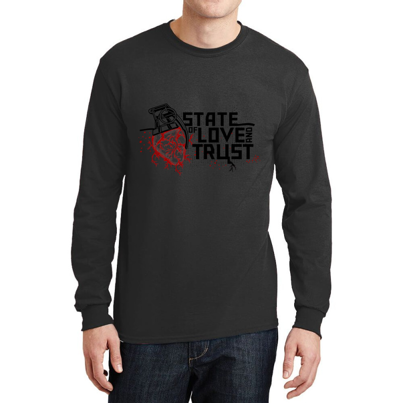 State Of Love And Trust Classic Long Sleeve Shirts | Artistshot