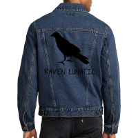 Raven Lunatic Men Denim Jacket | Artistshot