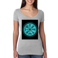 Vegvisir Viking Rune Viking Mythology  70s Women's Triblend Scoop T-shirt | Artistshot